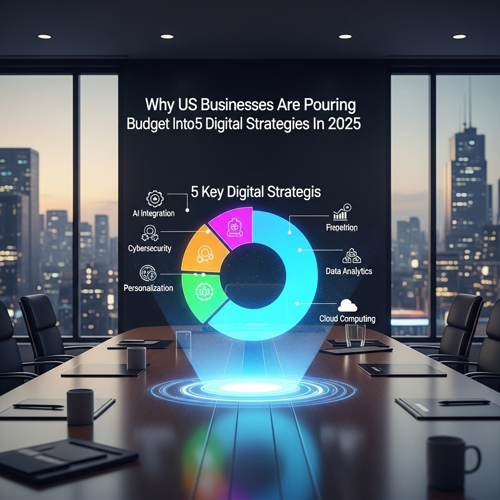 Why US Businesses Are Pouring More Budget Into 5 Key Digital Strategies In 2025