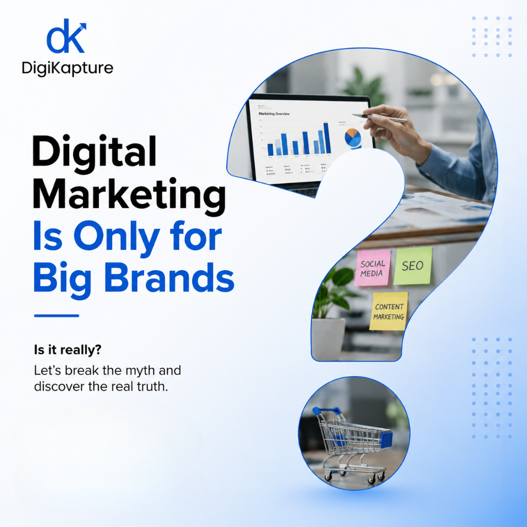 Digital marketing agency proving that digital marketing is not only for big brands