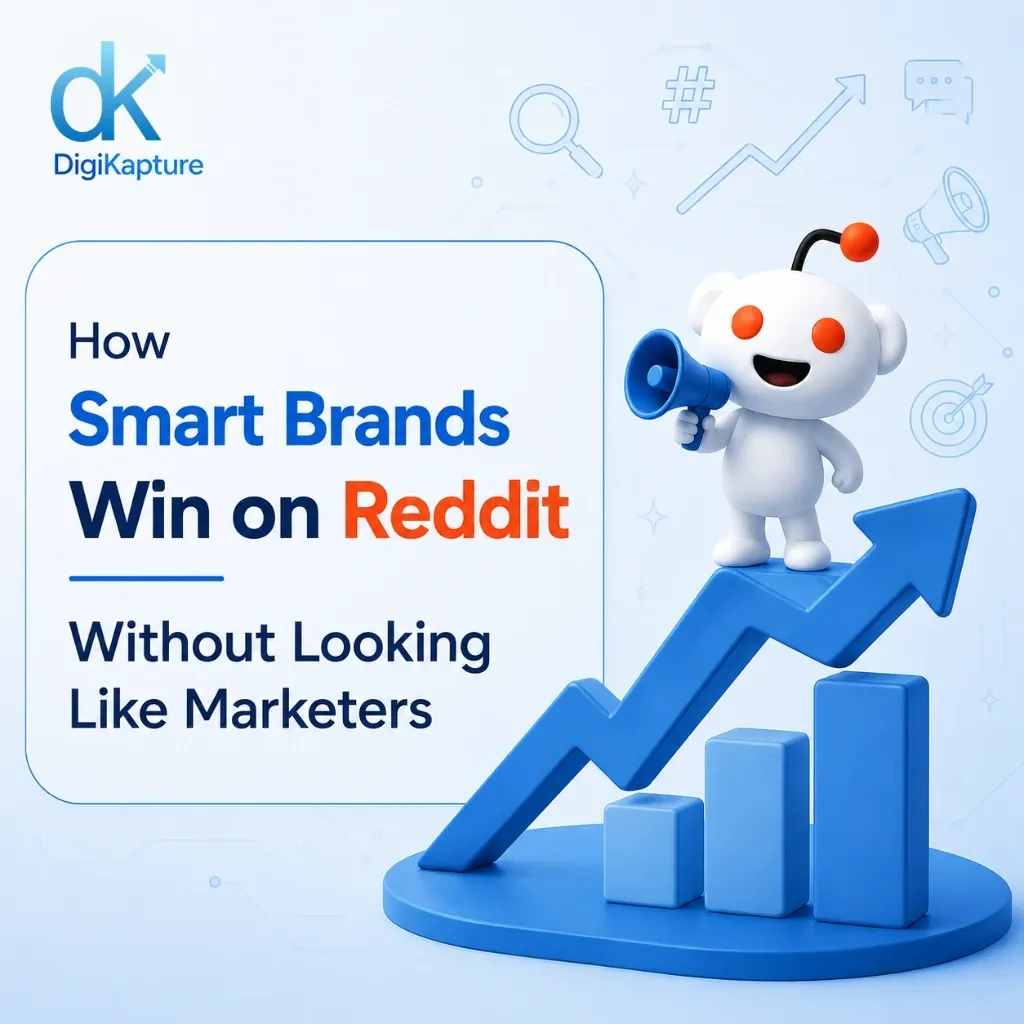 Illustration showing how smart brands succeed through Reddit marketing strategies and community engagement