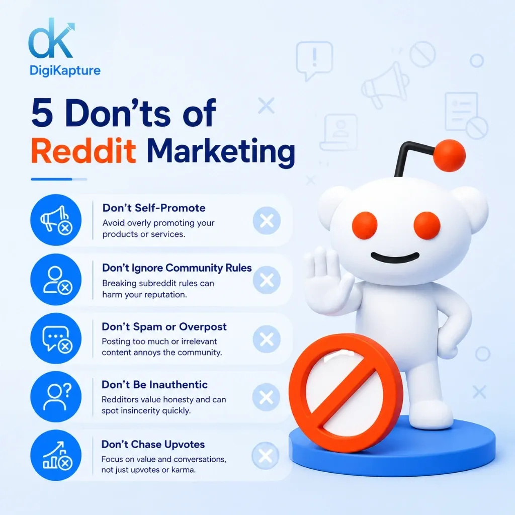 Common mistakes to avoid when implementing Reddit Marketing Strategies