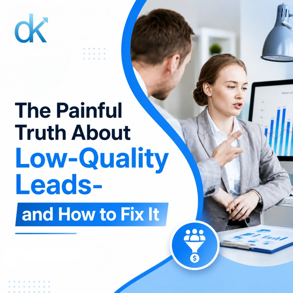 Low Quality Leads - The Painful Truth About Low-Quality Leads and How to Fix It